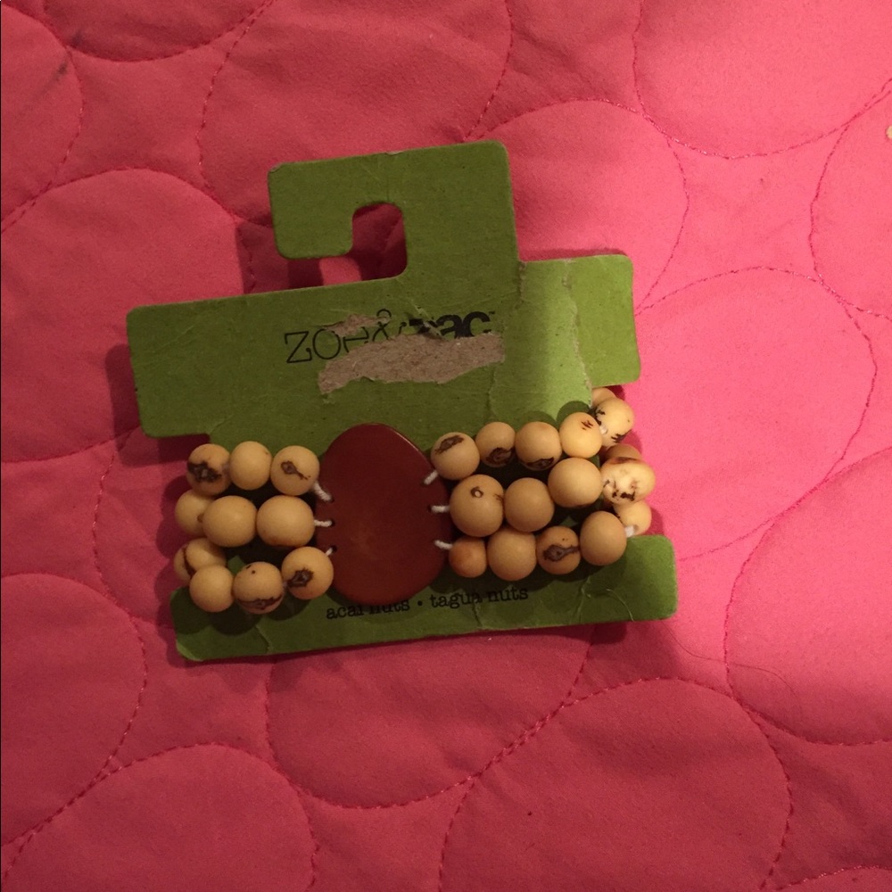 Açaí nut and Tagus nut bracelet